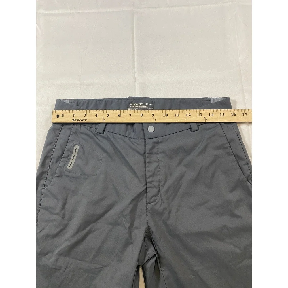 Nike‎ Golf Tour Performance Dri-FIT Mens Pants 32x30 Charcoal Grey Straight Leg